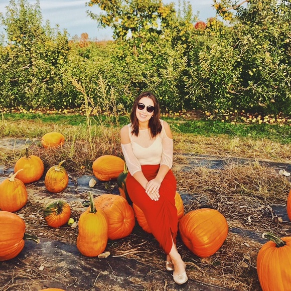 Alice + Olivia Dresses & Skirts - Alice & Olivia | Burnt Orange Long Maxi Skirt